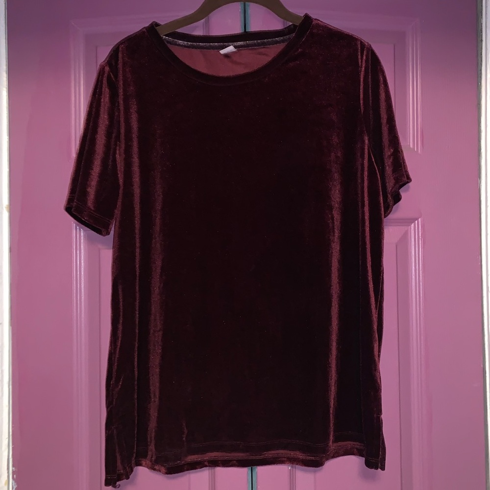 ❤️Velvet Oversized T